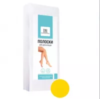 Полоски для депиляции TNL 50 шт. желтые Полоски для депиляции TNL 50 шт. желтые