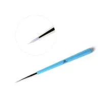 Кисть лепесток силиконовая TNL (голубая) Кисть лепесток силиконовая TNL (голубая)