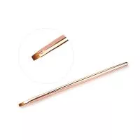 Кисть для геля Жадор закругленная №8 (бронзовая) TNL