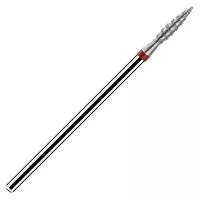 Фреза алмазная пламевидная Торнадо Ø2,3мм, красная