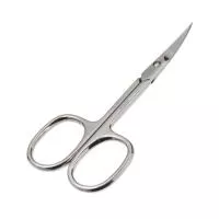 Ножницы маникюрные широкие (серебряный) (gia-108)