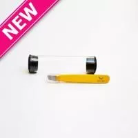 Пинцет для бровей VIPLASH (Вип Лэш)  mini желтый Пинцет для бровей VIPLASH (Вип Лэш)  mini желтый