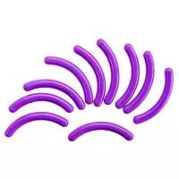 Уплотнитель для зажима, 10шт. (05 фиолетовый) Уплотнитель для зажима, 10шт. (05 фиолетовый)