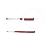 Кисть для геля №4 на конце дотс TNL Кисть для геля №4 на конце дотс TNL